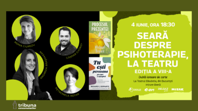 Seară despre psihoterapie, la teatru.